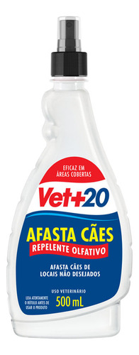 Repelente Afasta Cães Spray Vet+20 500 Ml