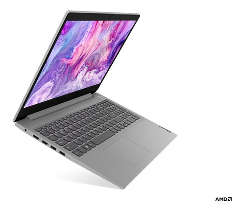 Portátil Lenovo Ryzen 5 8gb 1tb+128gb Ideapad 3 15,6 Grey