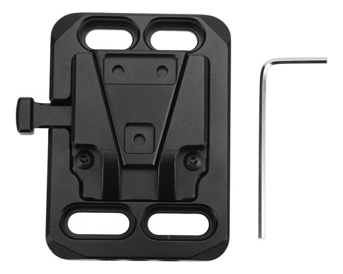Adaptador De Batería Con Montaje En V, Base De Placa Metálic