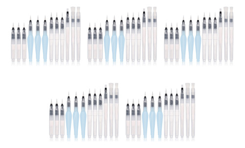 Juego De Pinceles De Acuarela, Paquete De 60 Bolígrafos De A