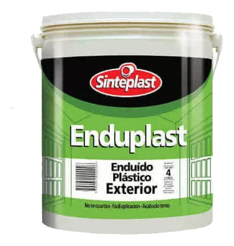 Enduido Plástico Interior Sinteplast 1 Lt Universo