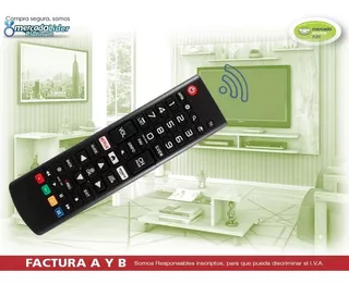 Control Remoto Para Smart Tv LG Tecla Netflix Amazon Lcd525