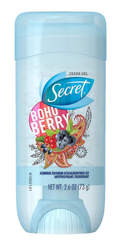 Desodorante Secret Fresh Boho Berry Gel Fragancia Boho Berry