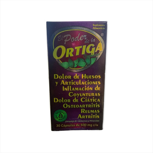 Ultradvance El Poder De La Ortiga Organica 30 Caps Original 
