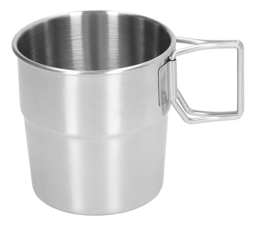 Taza Portátil For Acampar Al Aire Libre De Metal De Acero I