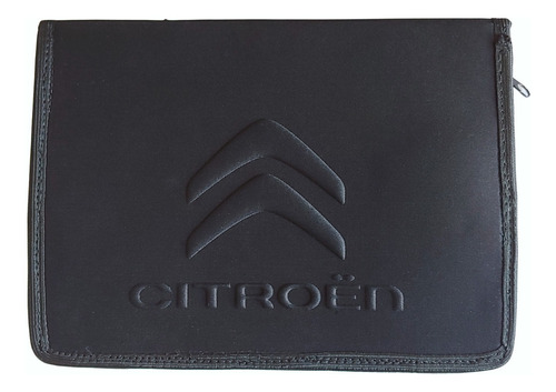 Case Rígido Capa Porta Manual E Documento Carro - Citroën