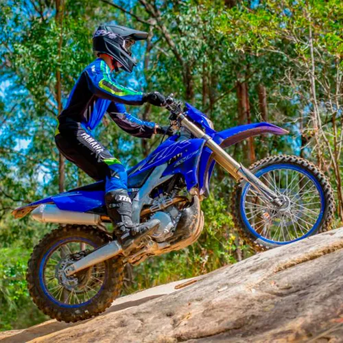 Moto Yamaha Wr250f 2022 Azul