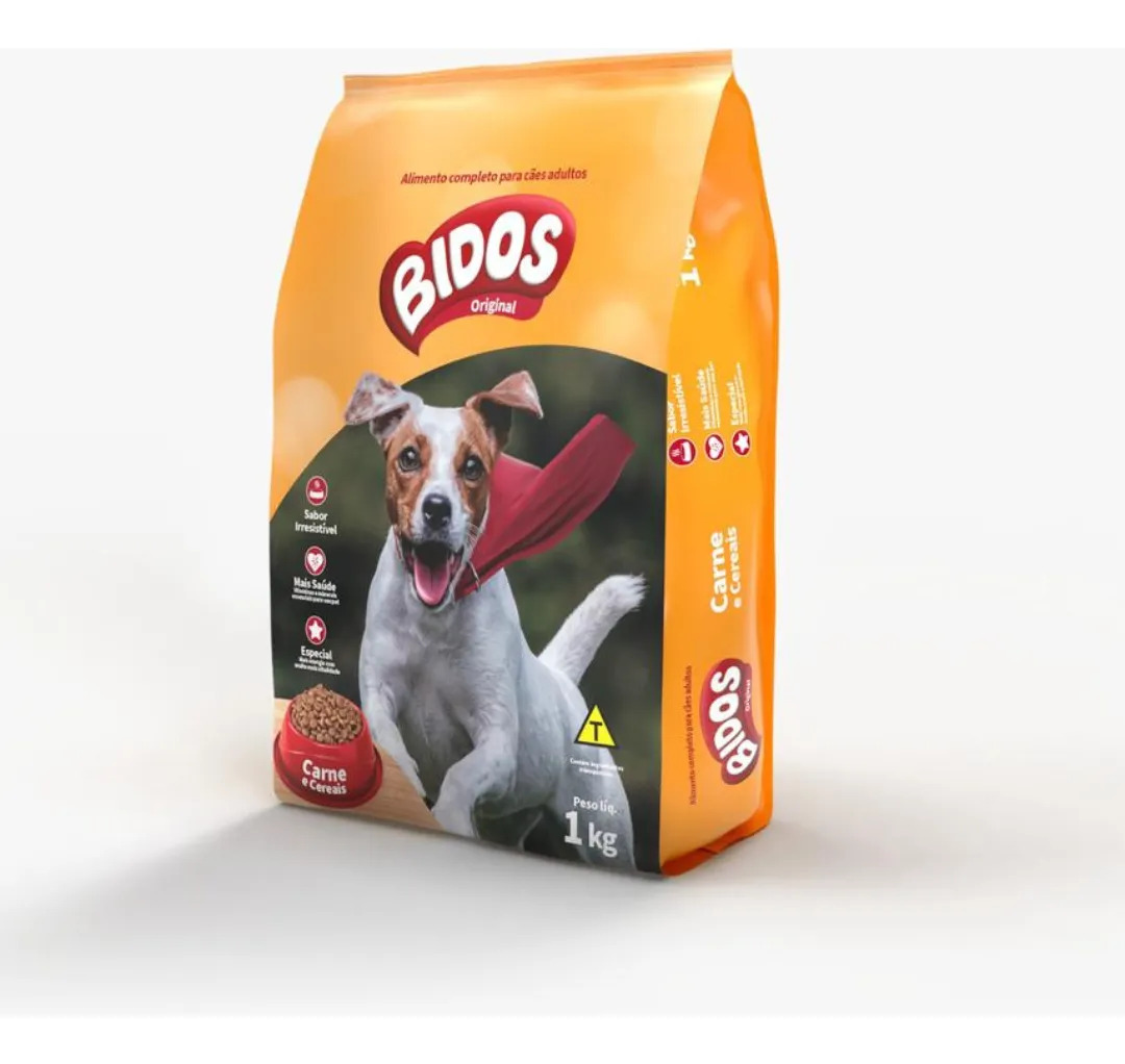Ração Bidos Cães Adultos 1 Kg