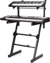 Comprar Soporte Hercules Ks410b Autolock Para 2 Teclados Tipo Z Negro