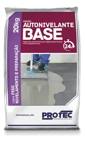 Argamassa Autonivelante Protec Base 20kg PROTEC