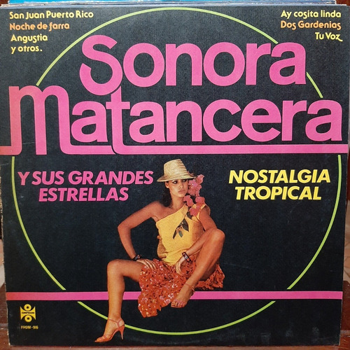 Vinilo Sonora Matancera Y Sus Estrella Nostalgia Tropical C5
