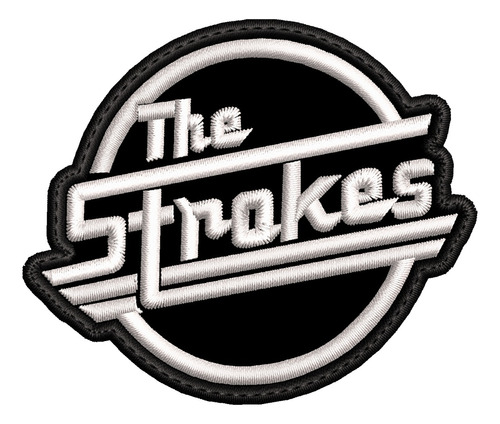 Parche Bordado The Strokes Blacklabeldesigns