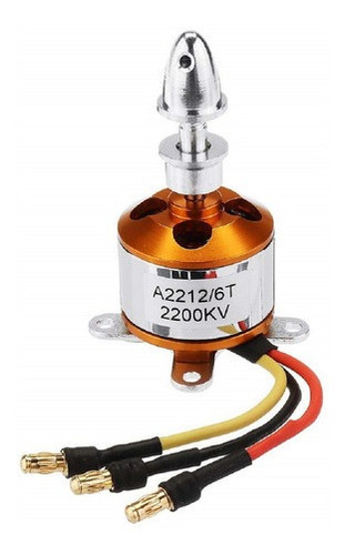 1 Unidade Motor Brushless A2212 2200kv Aeromodelo