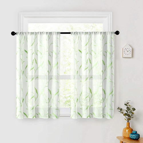 Cortinas Traslúcidas Navideñas Para Dormitorio Y Sala