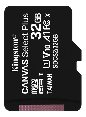 Tarjeta de memoria Kingston SDC10G2 con adaptador SD 64GB