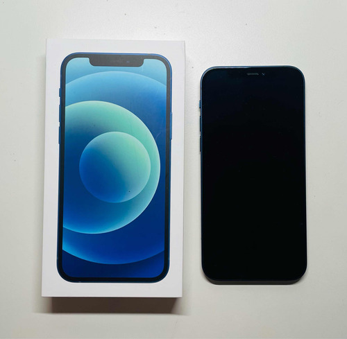 iPhone 12 + 128gb + Azul + Libre