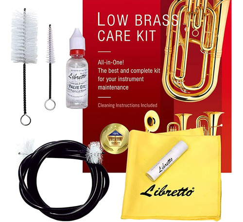 Libretto Low Brass All-inclusive Kit De Limpieza Con Instruc