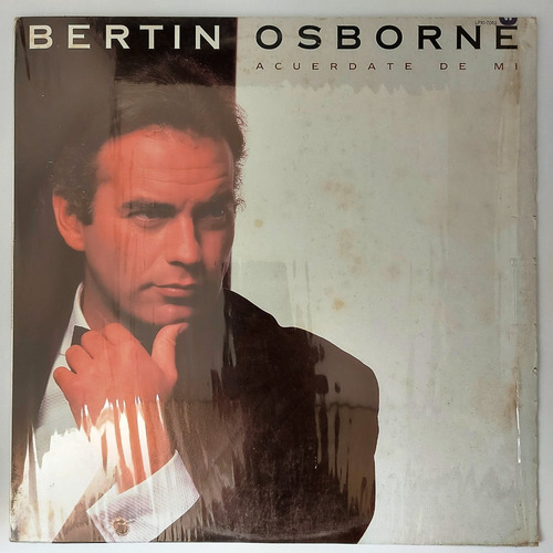 Bertin Osborne - Acuerdate De Mi  Insert  Lp