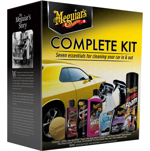 Kit Completo Para El Cuidado Del Auto Meguiar's G19900 