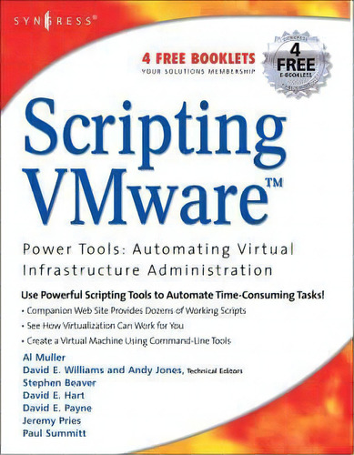 Scripting Vmware Power Tools: Automating Virtual Infrastructure Administration, De Al Muller. Editorial Syngress Media U S, Tapa Blanda En Inglés