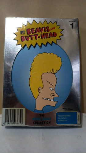 Dvd Beavis & Butthead Vol1 Triplo 3 Temporadas Mtv Legendado