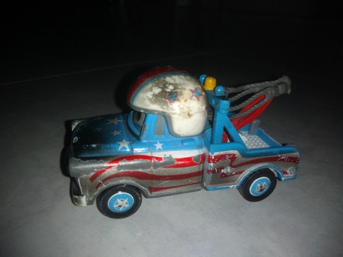 Disney Pixar Cars Mater The Greater Burnt Cannon Ball Stunt