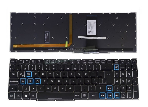 Teclado Para Acer Helios 300, Ph315-52, Ph317-53, Ph317-52