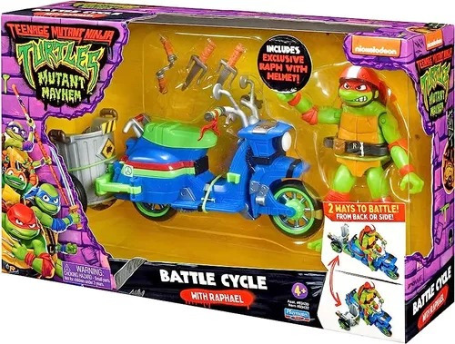 Tortugas Ninja Movie Moto De Batalla C/acc Surtida Srj 83430