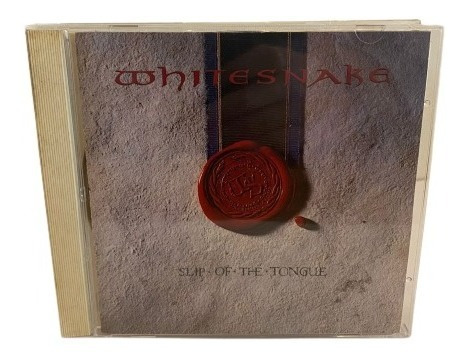 Whitesnake  Slip Of The Tongue Cd Jap Usado