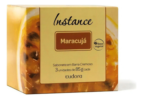 Sabonete Em Barra Instance Maracujá 3x85g