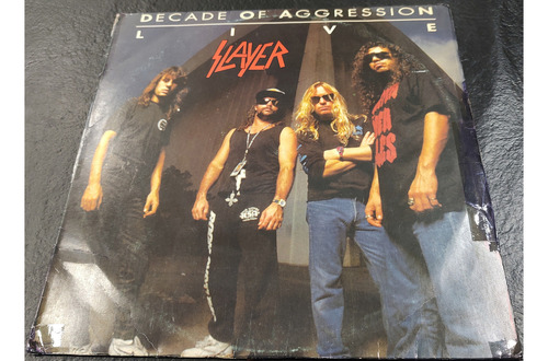 Slayer - Decade Of Aggression Live 2lp Brasil 1ra Ed Exciter