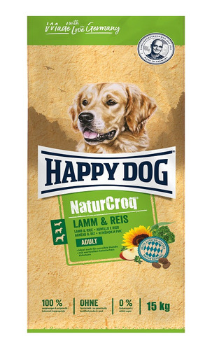 Happy Dog Naturcroq Cordero Y Arroz 15kg-zonas Domicilio Gra