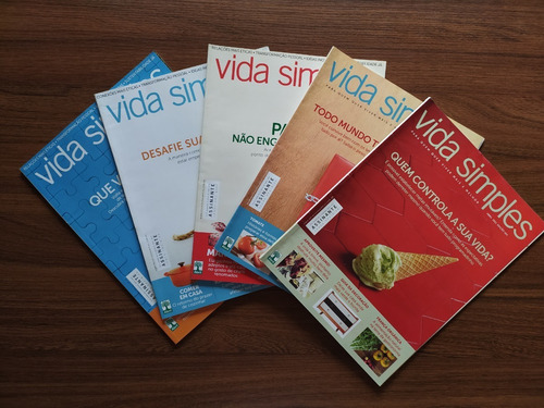 Revista Vida Simples (lote 5 Edições)