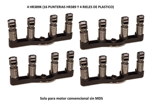 Punterias Jeep Dodge Chrysler Ram Motor Hemi V8 5.7  4 Kits