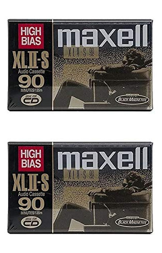 Maxell Xlii-s - Cinta De Cassette (90 Minutos, 2 Unidades)