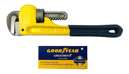 Llave Inglesa De Tubo Stilson 8puLG Gy-ws-7007 Goodyear