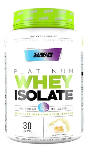 Proteina Isolate Star Nutrition 2 Lb - Libre De Lactosa