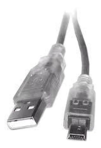 Cable Usb V2.0 Manhattan A Mini B 1.8m Plata 333412 /v /vc Color Plateado