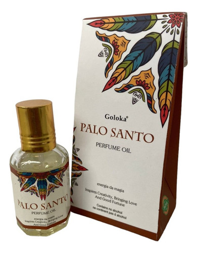 Óleo Natural Perfumado Goloka Palo Santo 10ml