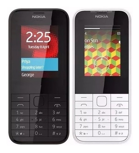 Doble Sim Telefono Celular Nokia 225 Camara Flash