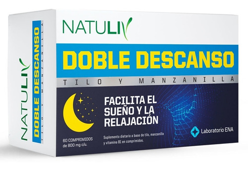 Doble Descanso 60 Comp. Natuliv Tilo Y Manzanilla