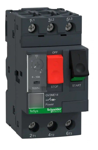 Guardamotor Magnetotérmico 6-10a,  100ka En 440vca