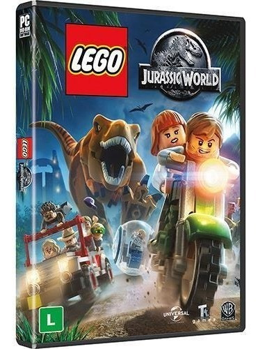 Lego Jurassic World Br Pc Midia Fisica