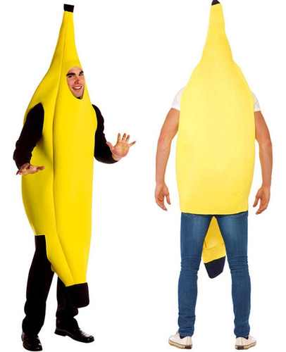 Disfraz De Cosplay Para Hombre, Divertido Y Sexy, De Banana