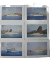 Comprar Carpeta Con Postales Barcos Flota Cruceros Costa Crociere