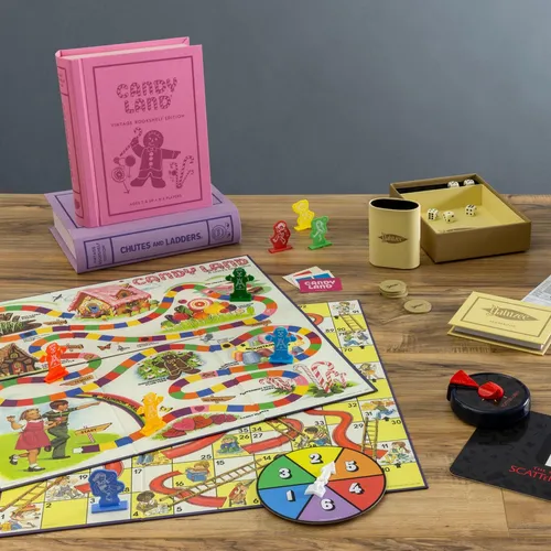 Ws Game Company Colección De 15 Juegos De Mesa Para Estant.