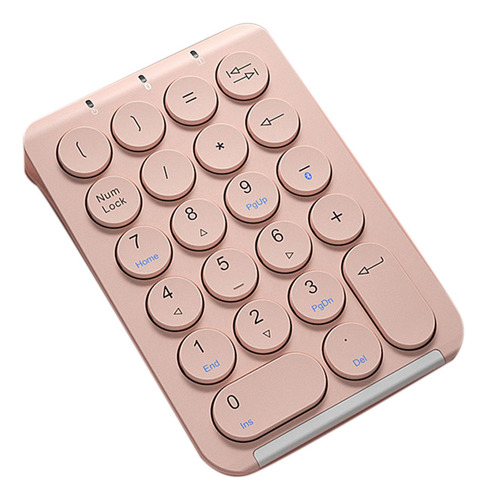 Teclado Numérico Inalámbrico Bluetooth (rosa)