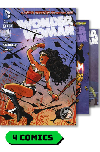 Wonder Woman Recopilatorios#1 Al 4 - Azzarello - Enderjuegos