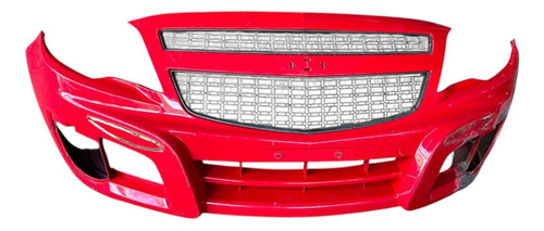 Parachoque Dianteiro Montana 2012 2013 2014 2015 2016 2017 Vermelho (Usado)