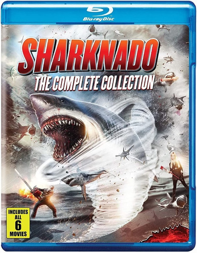 Sharknado The Complete Collection Pelicula Blu-ray